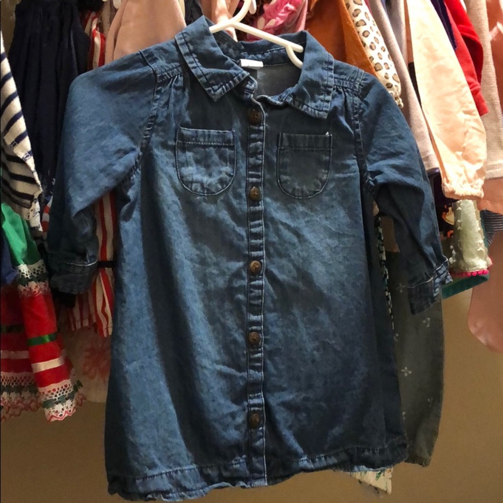 Denim dress
